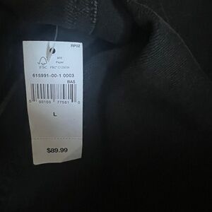 Gap women’s denim puffy sleeve jacket Large